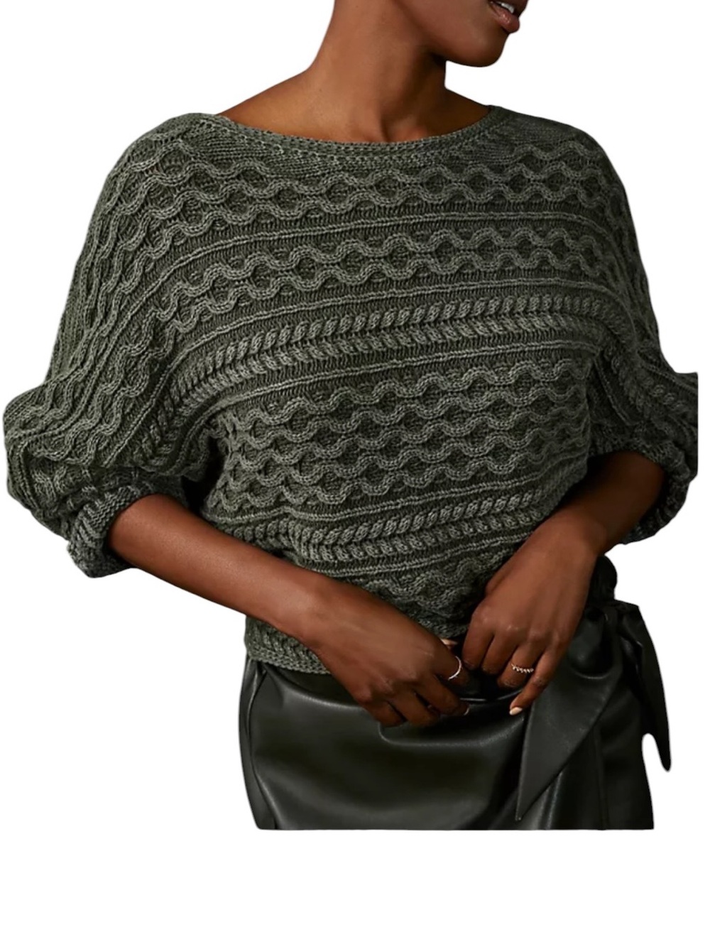 Pilcro Micro Fisherman Sweater XSmall
